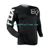 Homme Maillot VTT/Motocross Manches Longues 2022 Fox Racing BLACKOUT N001